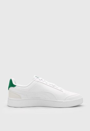 Tenis Lifestyle Blanco-Verde Puma Shuffle