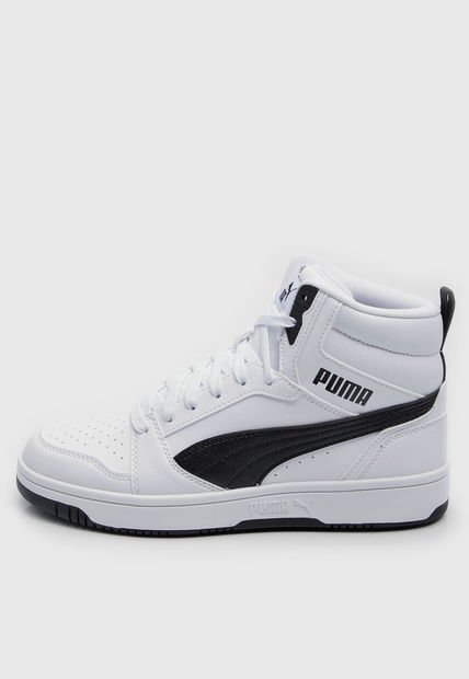 Tenis Lifestyle Blanco-Negro PUMA Rebound V6