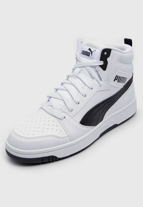 Tenis Lifestyle Blanco-Negro PUMA Rebound V6