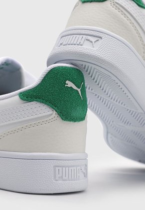 Tenis Lifestyle Blanco-Verde Puma Shuffle