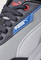 Tenis Lifestyle Gris-Blanco-Azul Navy Puma Runtamed Plus de Puma