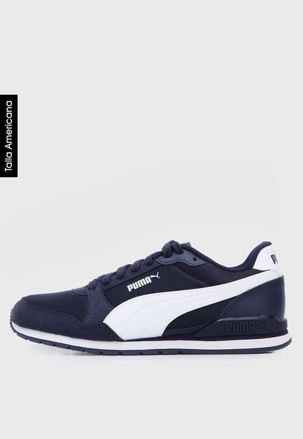 Tenis Lifestyle Azul Navy-Blanco Puma ST Runner v3 Mesh