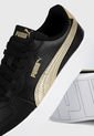 Tenis Lifestyle Negro-Dorado Puma Silver de Puma