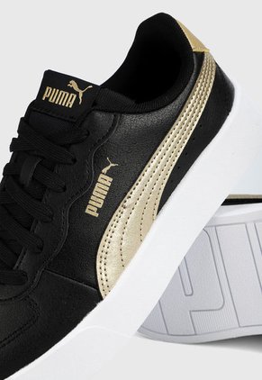 Tenis Lifestyle Negro-Dorado Puma Silver
