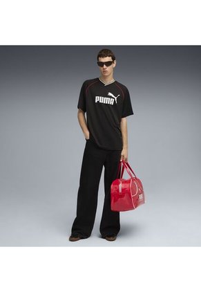 Camisa Deportiva Puma Ess Football Jersey Negro Para Hombre