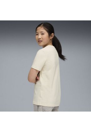 Camisa Deportiva Puma Original Ess Script G Beige  Niños