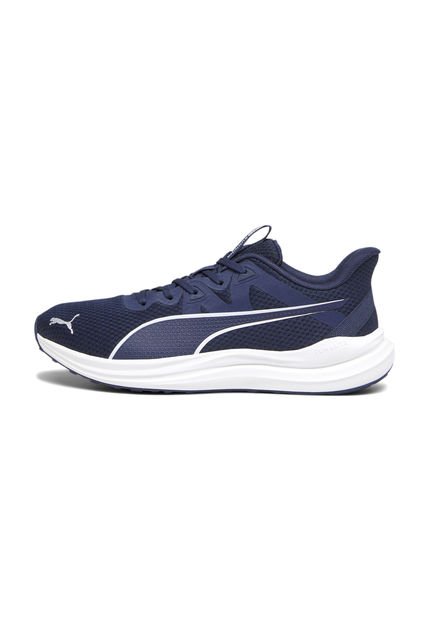 Tenis Zapatillas Puma Reflect Lite Azul Hombre Original