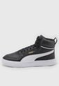 Tenis Lifestyle Negro-Dorado-Blanco Puma Caven Mid de Puma