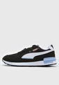 Tenis Lifestyle Negro-Blanco-Celeste PUMA Graviton de Puma