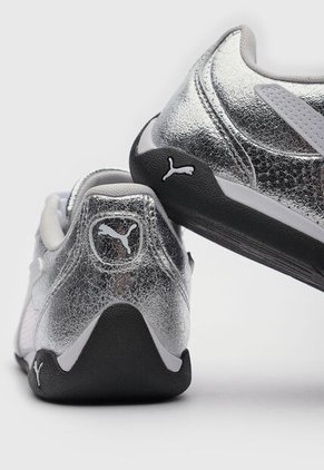 Tenis PUMA Replicatch Metallic Plateado