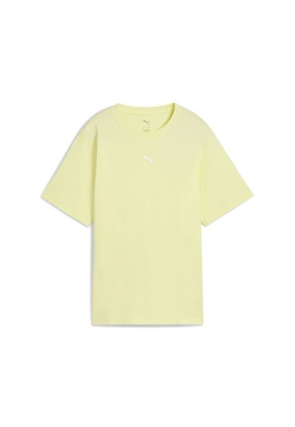 Camisas Deportivas Puma Original Ess Relaxed Amarillo Mujer
