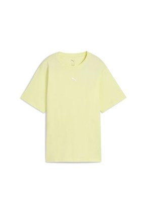 Camisas Deportivas Puma Original Ess Relaxed Amarillo Mujer