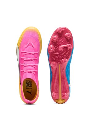 Guayos Puma Originales Ultra 6 Pro Fg / Ag Rosa Para Hombres