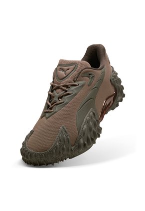 Tenis Deportivo Puma Original Mostro X Dots Café Para Hombre