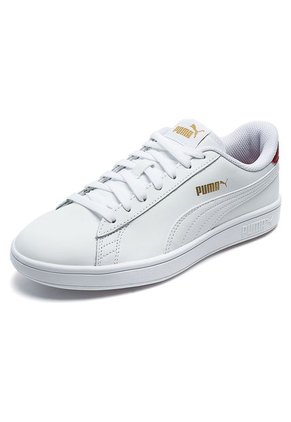 Tenis Blanco-Rojo Puma Smash V2 L