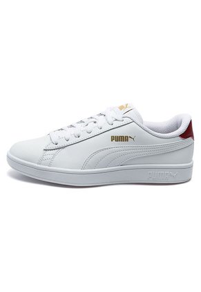 Tenis Blanco-Rojo Puma Smash V2 L