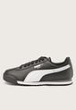 Tenis Lifestyle Negro-Blanco-Gris Puma Roma Basic de Puma