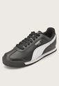 Tenis Lifestyle Negro-Blanco-Gris Puma Roma Basic de Puma