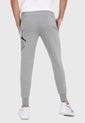 Pantalón Gris-Negro Puma Big Logo de Puma