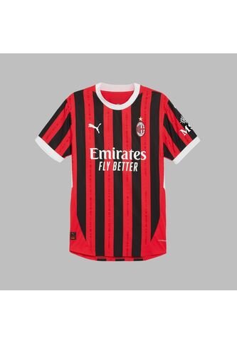 Camiseta Puma Hombre Local Del AC Milan 24/25- Rojo-Negro Puma