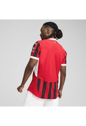 Camiseta Puma Hombre Local Del AC Milan 24/25- Rojo-Negro