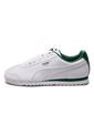 Tenis Lifestyle Blancos-Verdes Puma Roma Basic de Puma