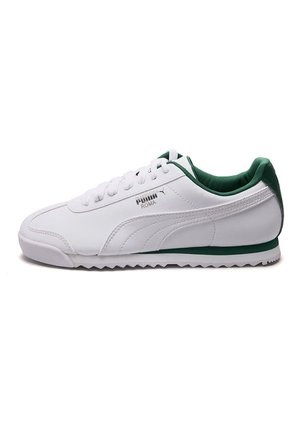 Tenis Lifestyle Blancos-Verdes Puma Roma Basic
