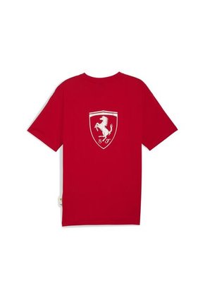 Camisa Deportiva Puma Original Ferrari Lifestyle Rojo Hombre