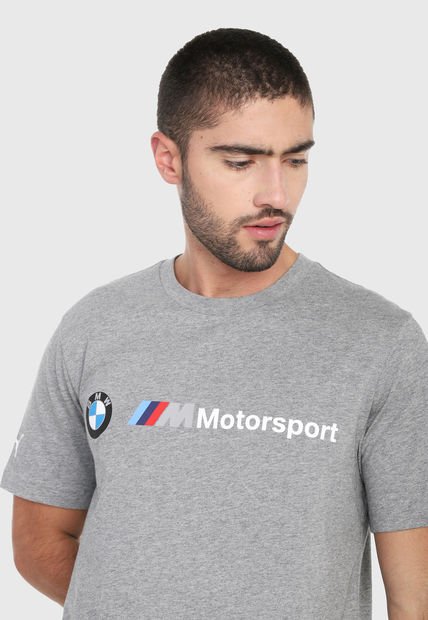 Camiseta Gris-Multicolor Puma Bmw Mms - Compra Ahora