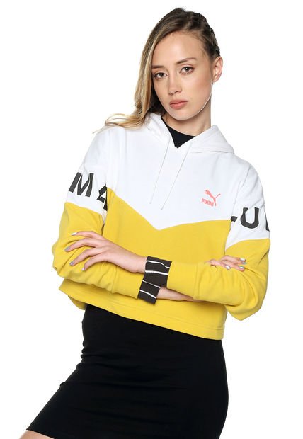 Buzo Amarillo Blanco Negro Puma XTG