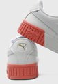 Tenis Lifestyle Blanco-Coral-Dorado Puma Carina 2.0 de Puma