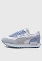 Tenis Lifestyle Celeste-Blanco-Gris PUMA Future Rider Soft de Puma