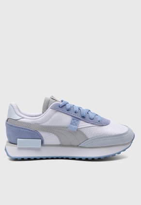 Tenis Lifestyle Celeste-Blanco-Gris PUMA Future Rider Soft