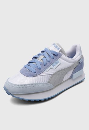 Tenis Lifestyle Celeste-Blanco-Gris PUMA Future Rider Soft