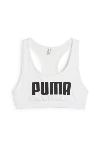 Top Deportivo Puma Original 4 Keeps Bra W Blanco Para Mujer