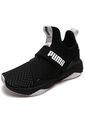 Tenis Running Negro-Blanco Puma Defy Mid Core de Puma