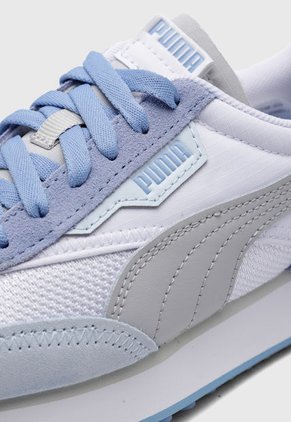 Tenis Lifestyle Celeste-Blanco-Gris PUMA Future Rider Soft
