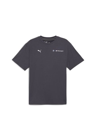 Camisa Tshirt Marca Puma Bmw Mms Ess+ Logo Tee Gris Hombre Puma