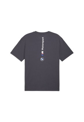 Camisa Tshirt Marca Puma Bmw Mms Ess+ Logo Tee Gris Hombre