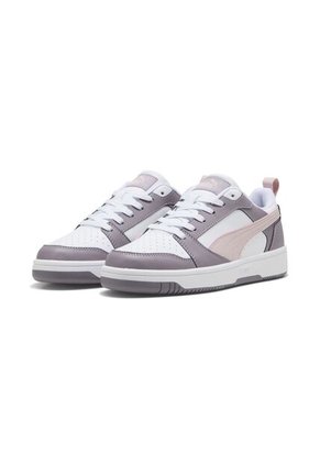 Tenis Deportivos Puma Original Rebound V6 Blanco Para Mujer