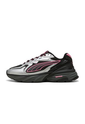 Tenis Deportivos Puma Original Fade Nitro Ls Gris Para Mujer