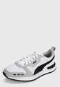 Tenis Lifestyle Blanco-Negro Puma R78 Runner de Puma