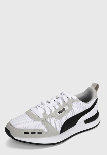 Tenis Lifestyle Blanco-Negro Puma R78 Runner