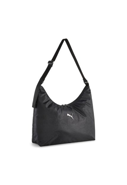 Bolso Casual Puma Original Pop Slouchy Hobo Negro Para Mujer