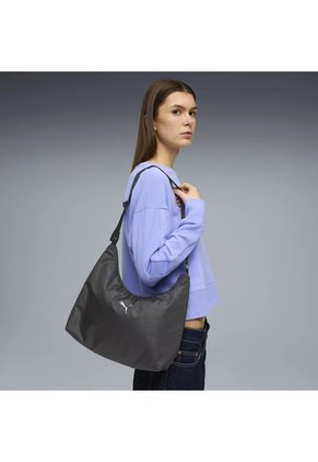 Bolso Casual Puma Original Pop Slouchy Hobo Negro Para Mujer