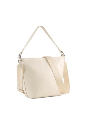 Bolso Casual En Cuero Puma Original Sense S Beige Para Mujer