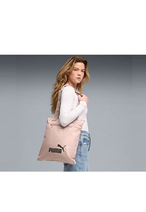 Bolso Deportivo Plegable Puma Original Phase Café Para Mujer