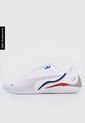 Tenis Lifestyle Blanco-Azul Navy-Rojo Puma BMW MMS Drift Cat Decima   de Puma