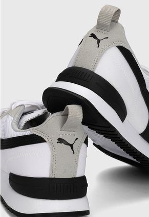 Tenis Lifestyle Blanco-Negro Puma R78 Runner