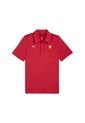 Camisa Tipo Polo Puma Original Ferrari Cloudspun Rojo Hombre de Puma